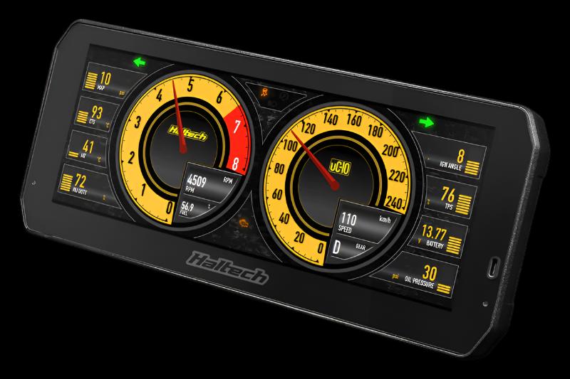 Haltech U-C10 Digital Dash Front Side Angled