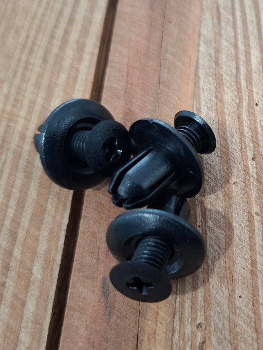 Nissan 300zx Fairlady Z32 OEM Black plastic push clips