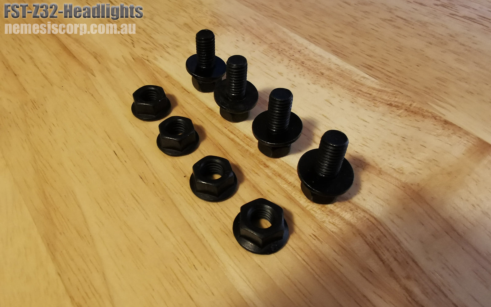 Headlight Nut And Bolt Fastener Kit - Nissan 300ZX Z32