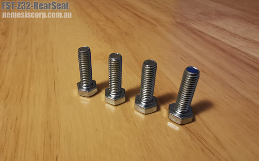 Rear Seat Bolt Fastener Kit - Nissan 300ZX Z32