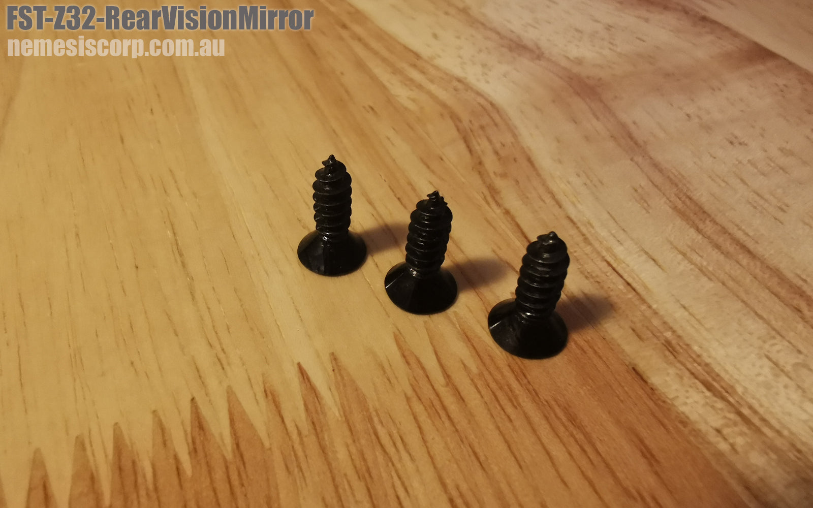 Rear Vision Mirror Screw Fastener Kit - Nissan 300ZX Z32