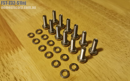 Series 1 Injector Screw And Washer Fastener Kit - Nissan 300ZX Z32