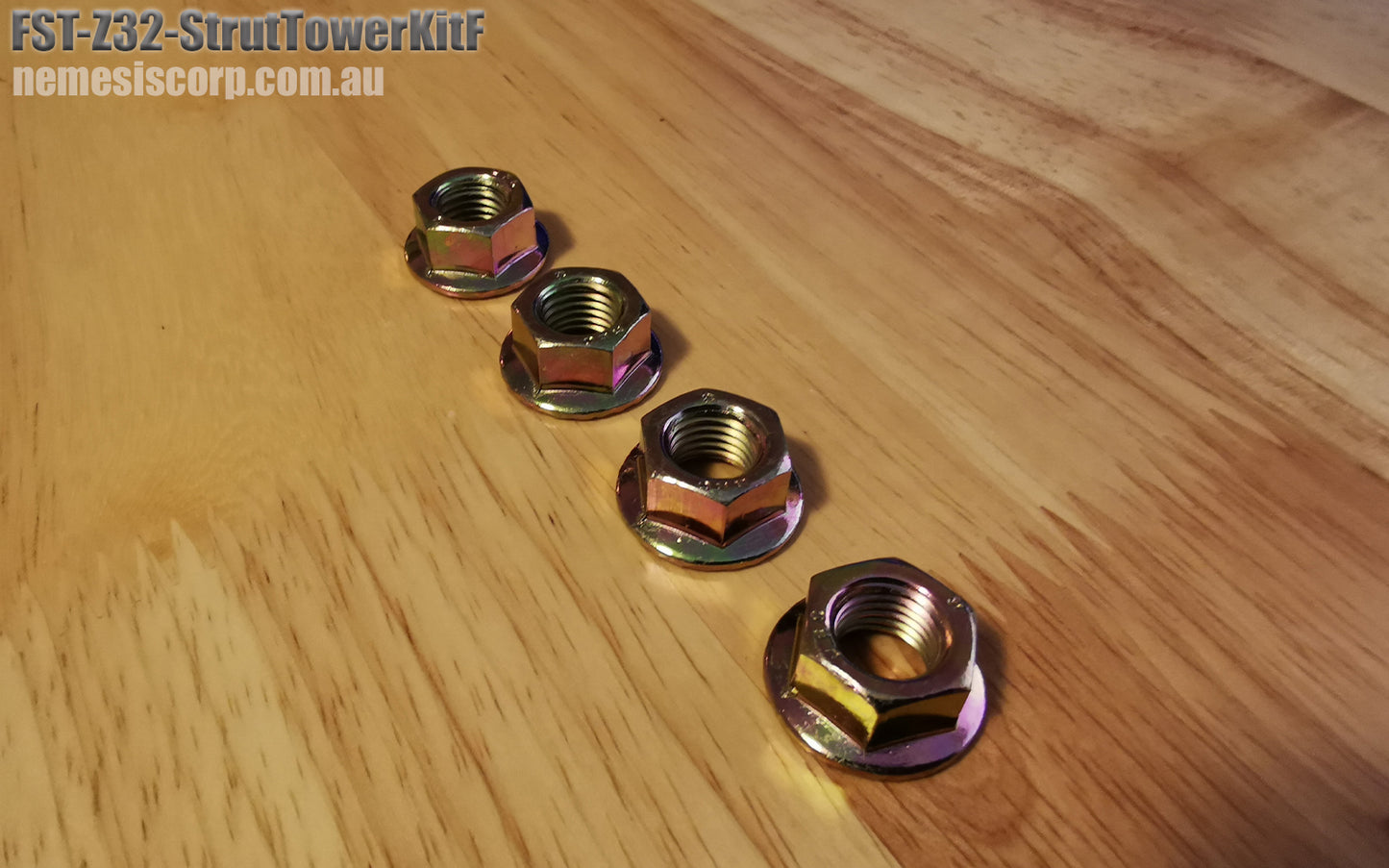 Front Strut Tower Nut Fastener Kit - Nissan 300ZX Z32