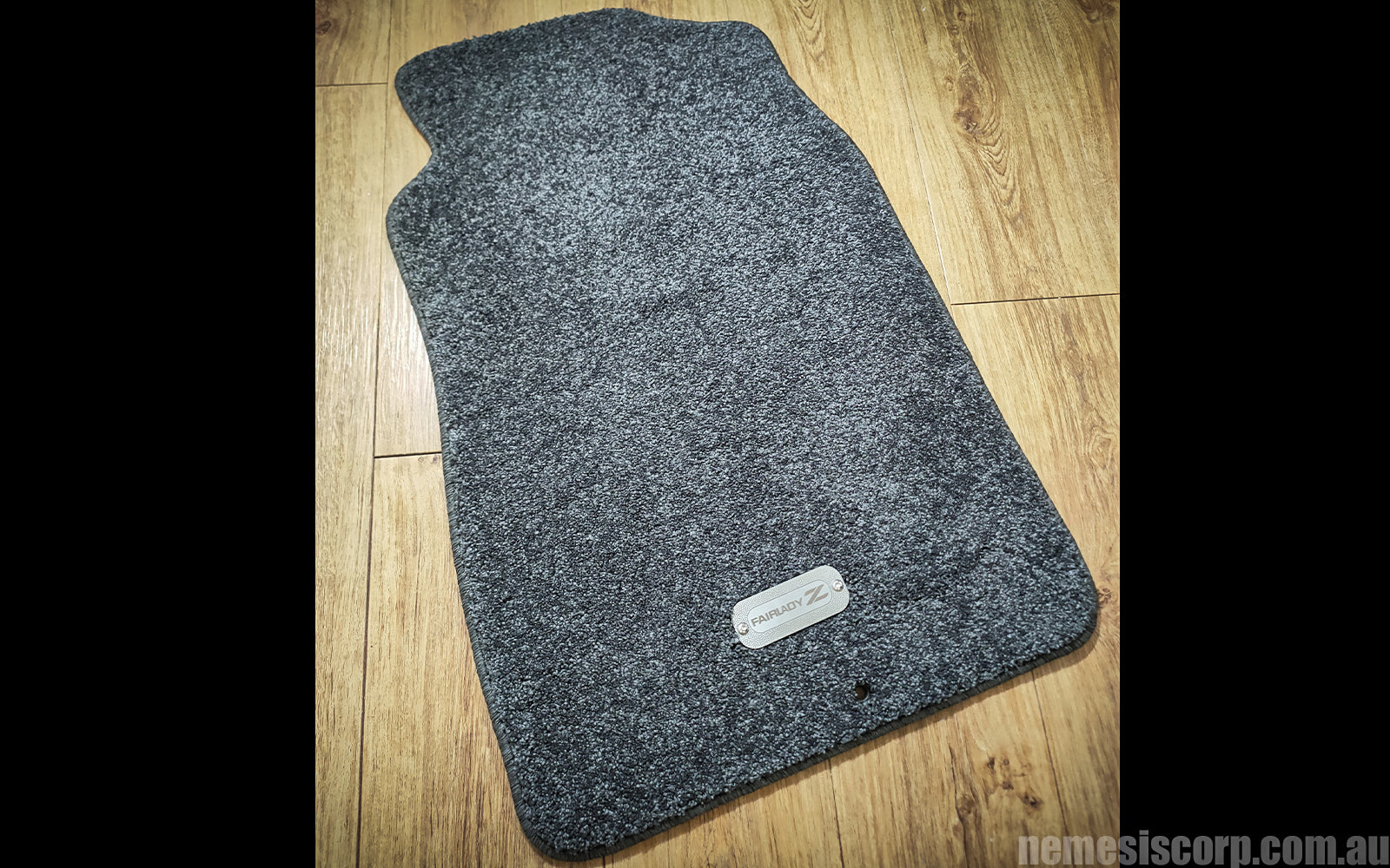 Nissan 300zx Z32 Plush and Luxurious Floor Mats in grey - Single Drivers Side 