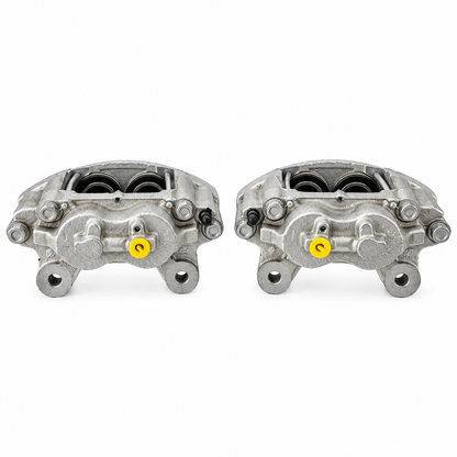 Toyota LandCruiser 200 series 2007-2017 Lexus LX570 2008-2017 J200 Front 4 pot Brake Calipers LH - RH Pair, (Both Left Hand Side Right Hand Side / Passenger and Drivers Sides)