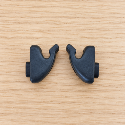 Toyota Supra MK3 A70 JZA70 MA70 GA70 Rare Grey Rear Blind Hooks Pair - Used