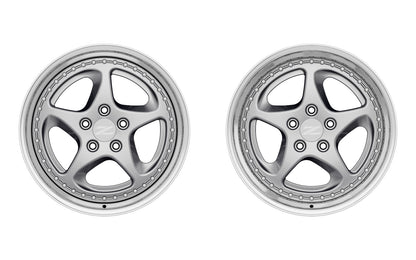 Custom Nissan 300zx Z32 OEM Style Wheels in Hyper Silver Front Face